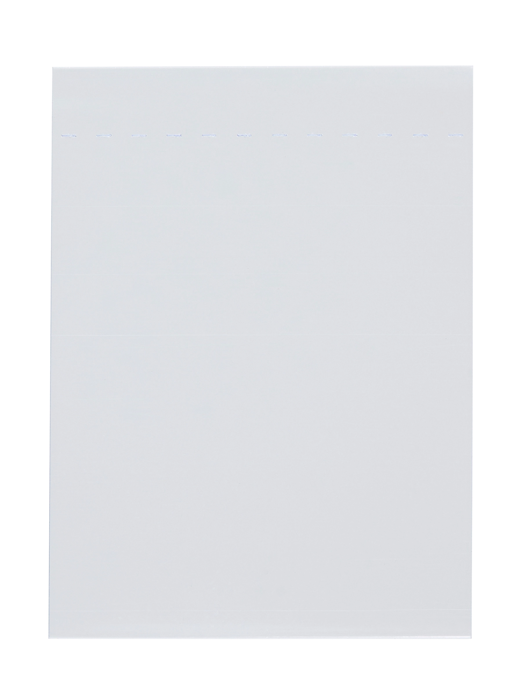 40 mm x 30 mm Clear PVC Plastic Perforated Shrink Band – M19411CL