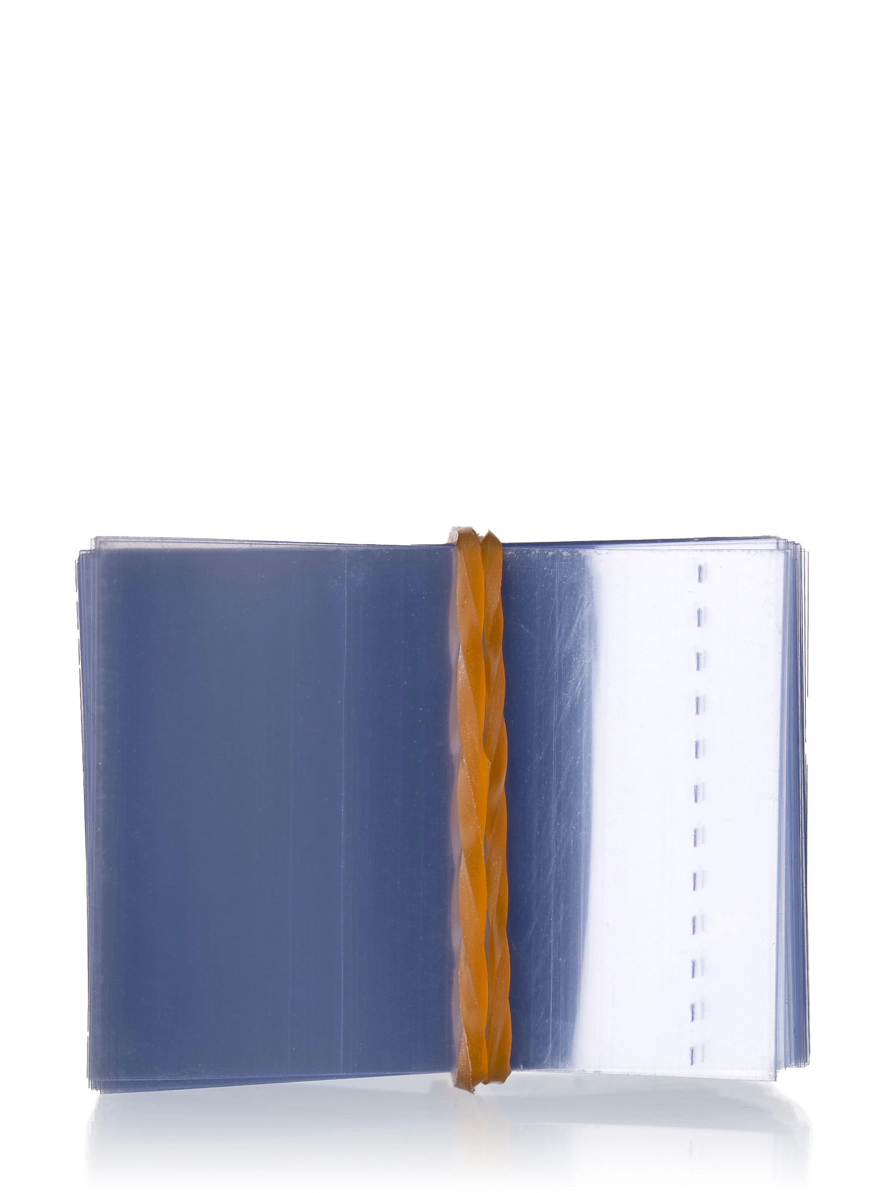 40 mm x 30 mm Clear PVC Plastic Perforated Shrink Band – M19411CL