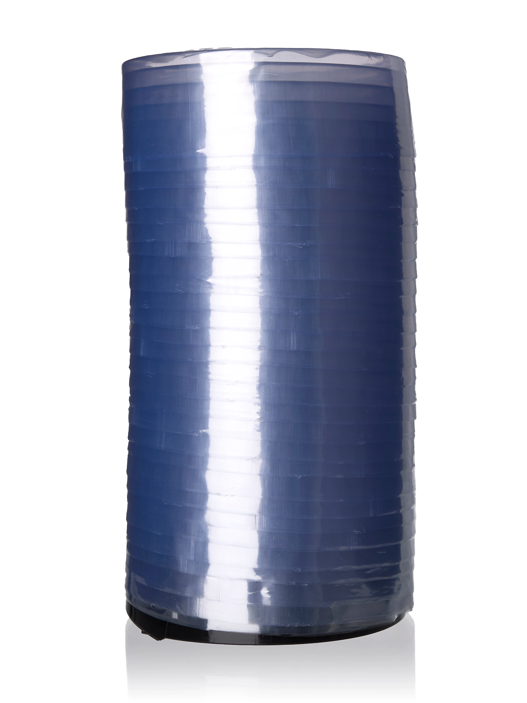 152 mm x 33 mm Clear PVC Plastic Non-Perforated Preformed Shrink Band – M19415CL