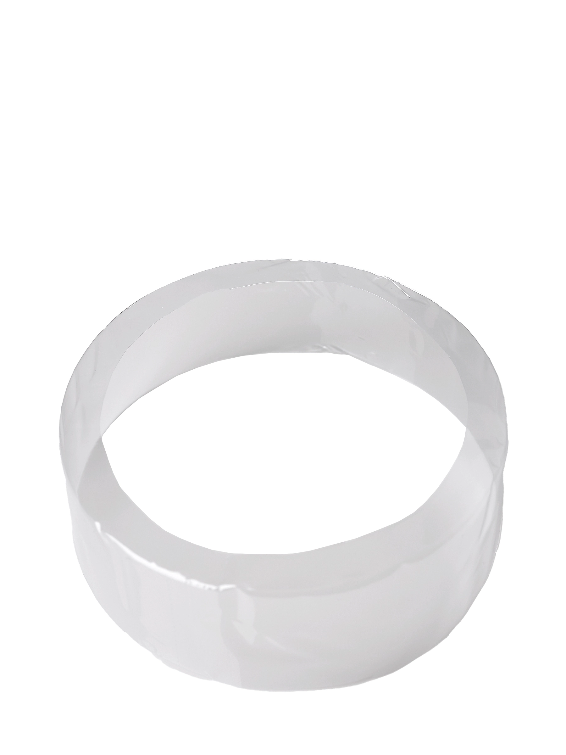152 mm x 33 mm Clear PVC Plastic Preformed Perforated Shrink Band – M19416CL