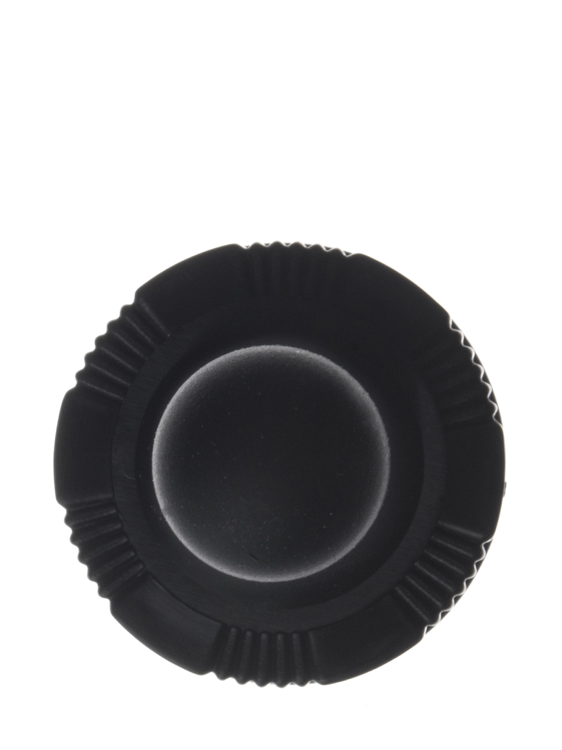 Black PP Plastic 20-400 Semi-Ribbed Skirt Dropper Assembly – M1976BK