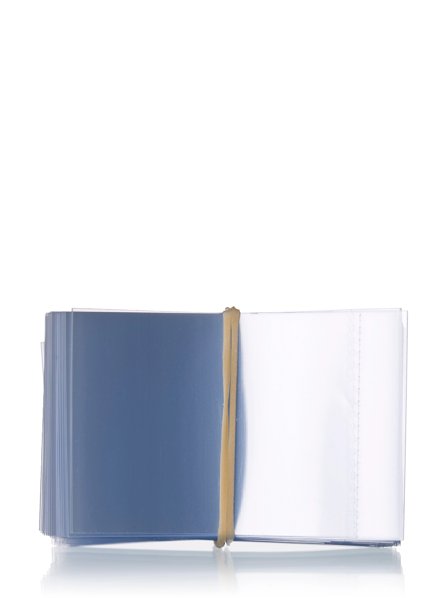 45 mm x 30 mm Clear PVC Plastic Perforated Shrink Band – M20051CL