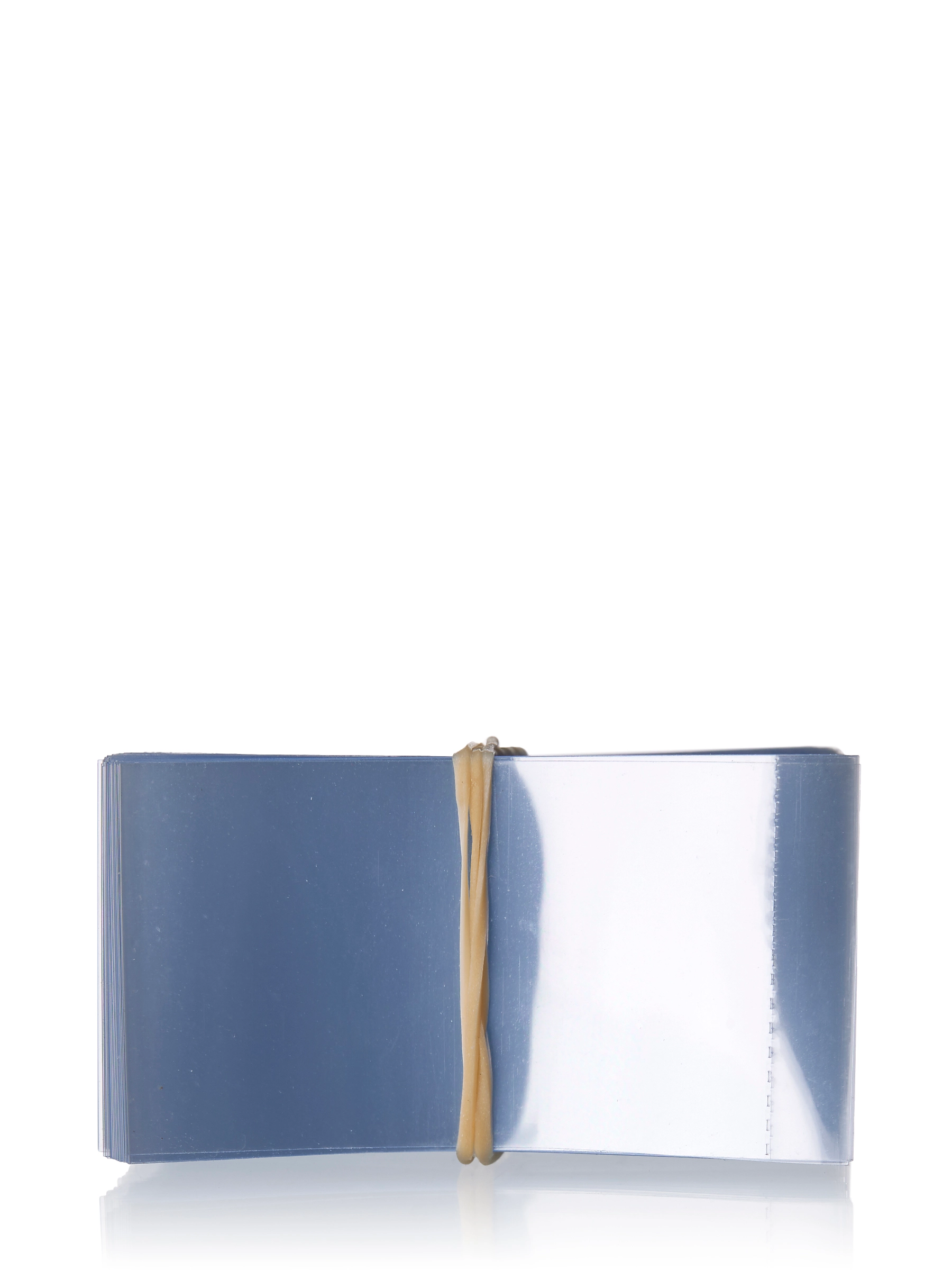 50 mm x 27 mm Clear PVC Plastic Perforated Shrink Band – M20066CL