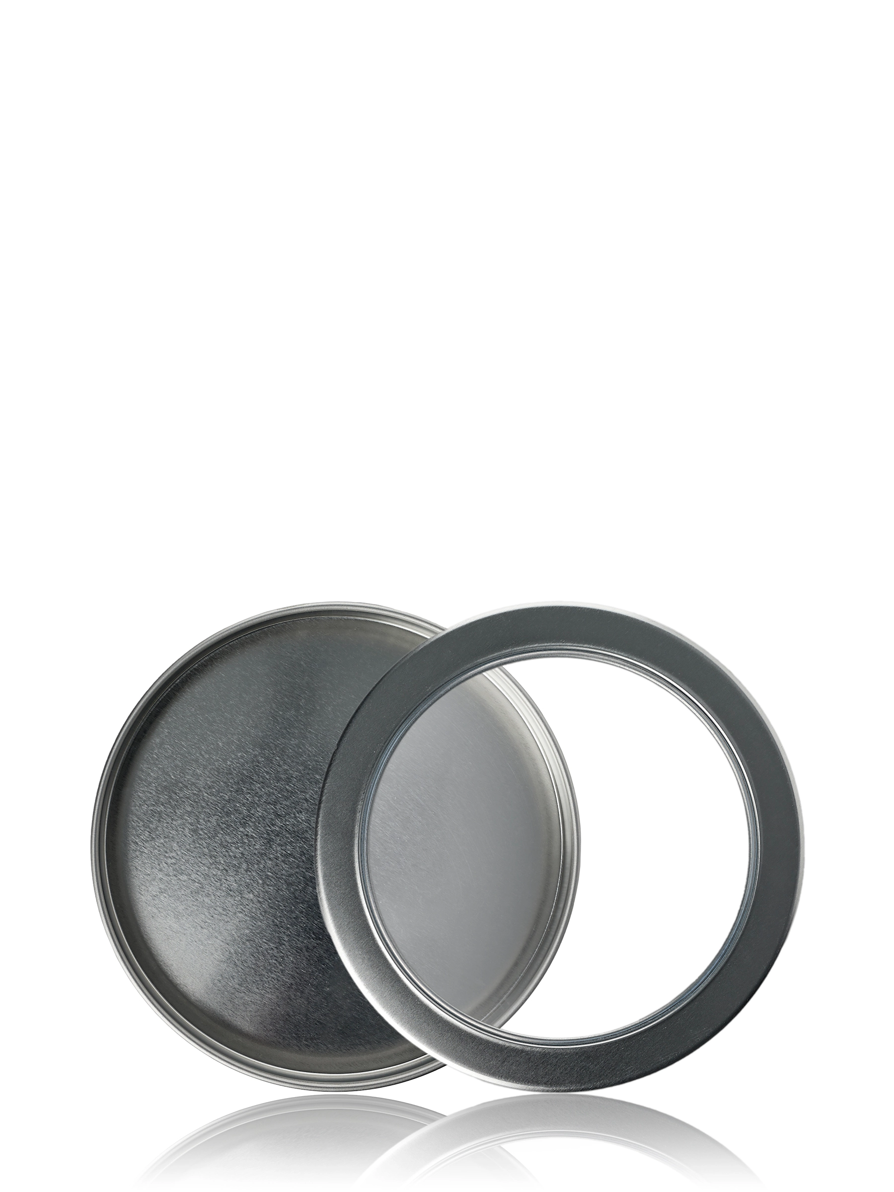 4.92 x 0.98 Inch Silver Steel Flat Tin – M2024SL