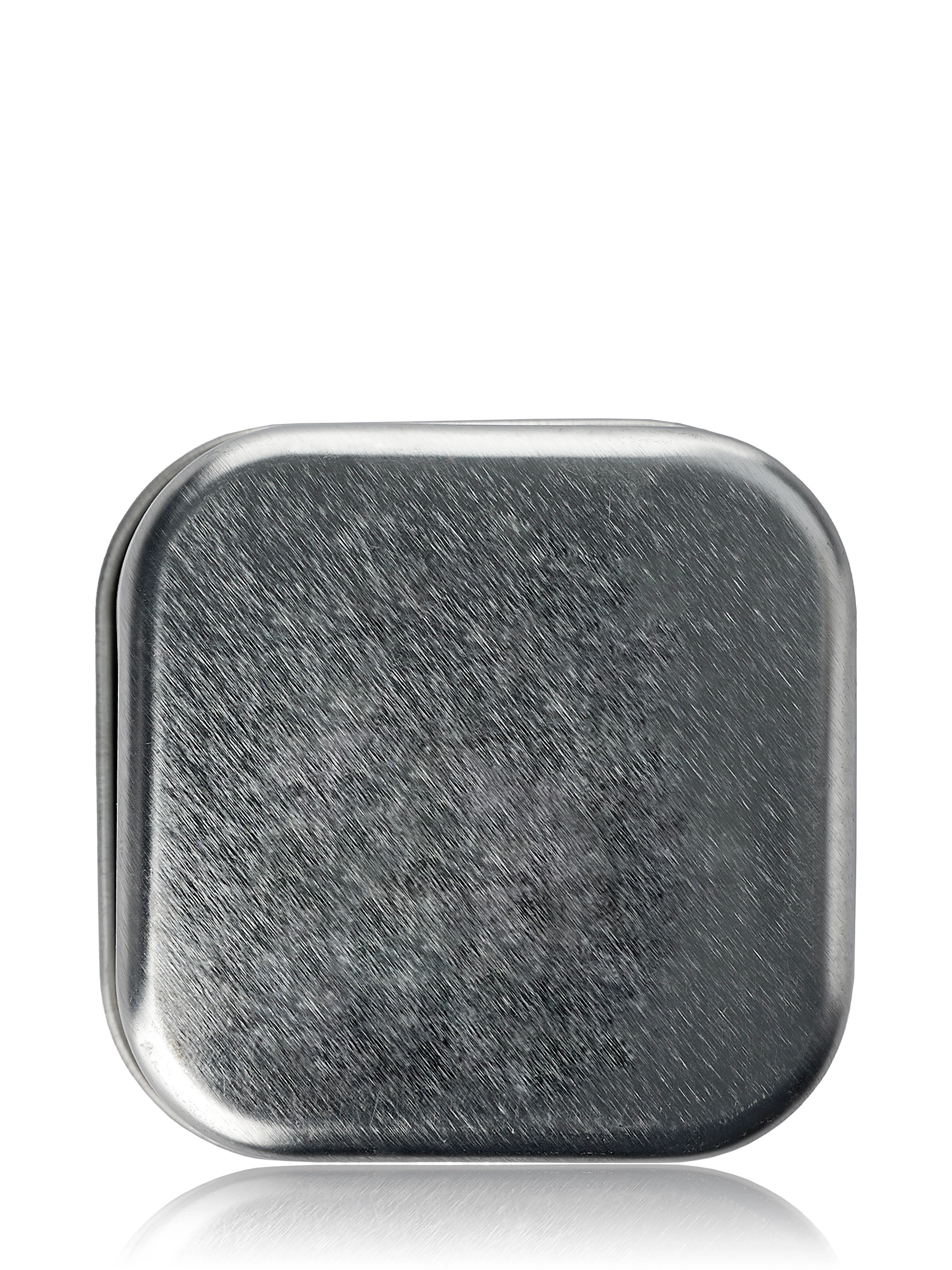 2.40 x 1.37 Inch Silver Steel Flat Tin – M2027SL