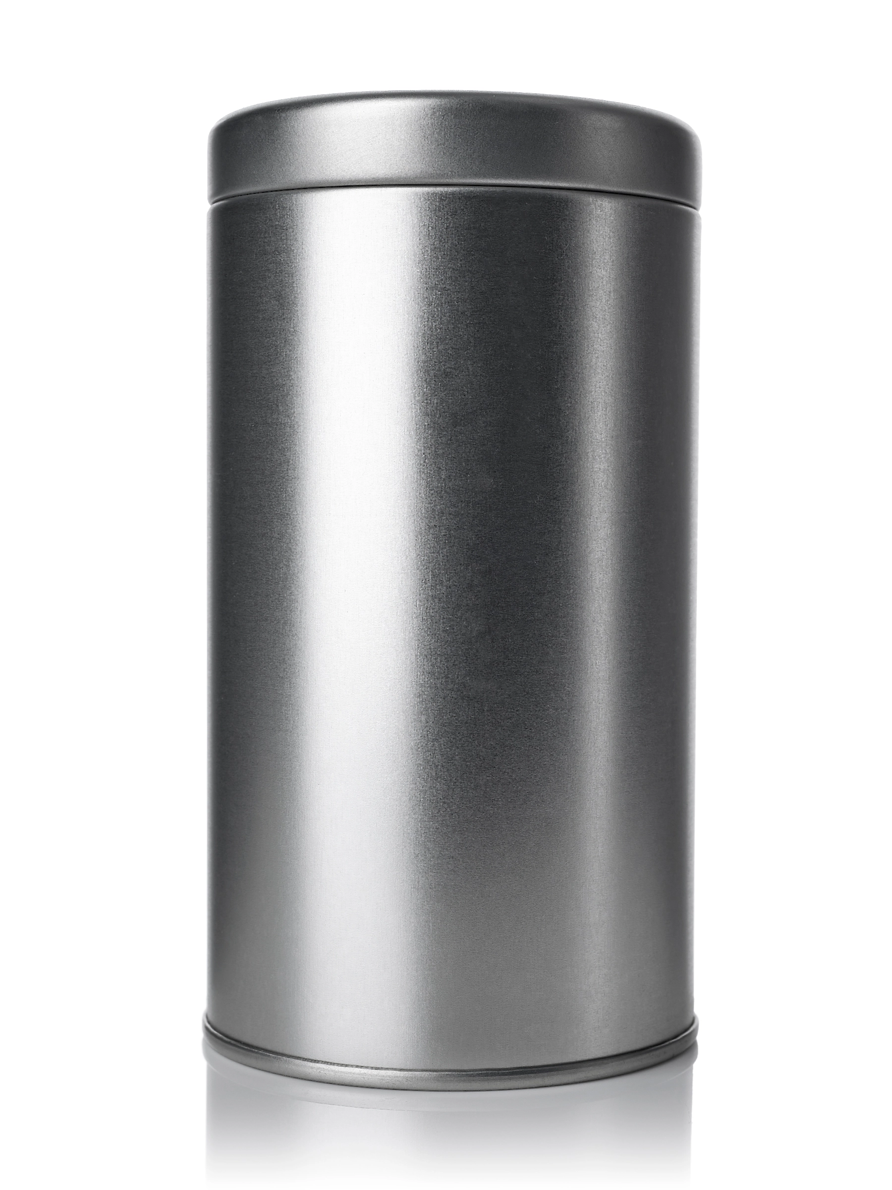 2.59 x 4.33 Inch Silver Steel Tea Tin – M2029SL