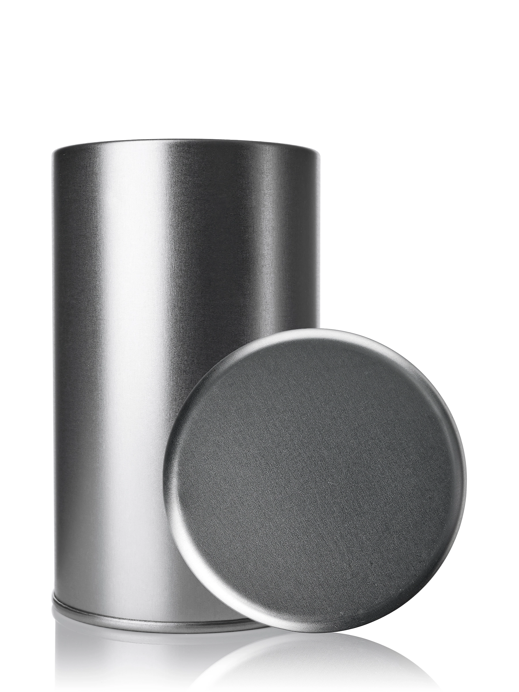 2.59 x 4.33 Inch Silver Steel Tea Tin – M2029SL