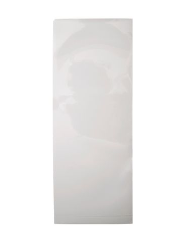 185 mm x 70 mm clear PVC plastic perforated shrink band for 89 mm neck finish