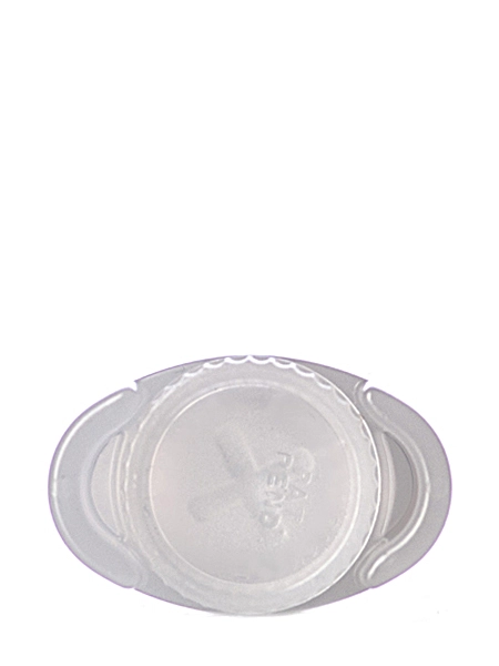 1/8 oz Natural-Colored PP Plastic Oval Lip Balm Tube – M211