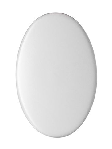 White PP plastic lip balm lid for M211WH