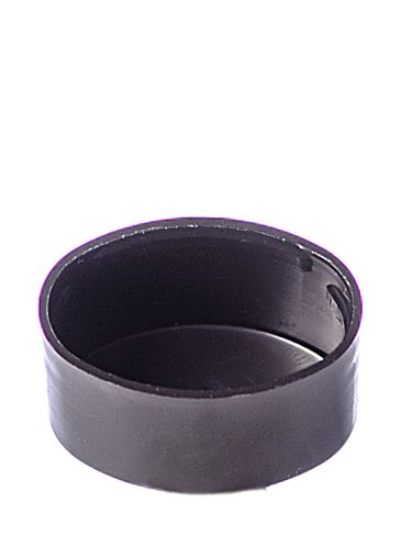 Black PP plastic lip balm cap for M213