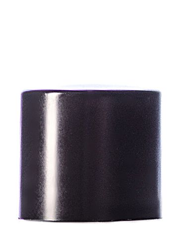 Black PP plastic lip balm cap for M213