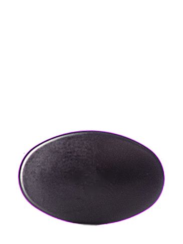 Black PP plastic lip balm cap for M213