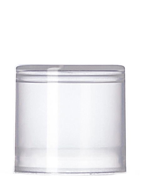 Natural-Colored PP Plastic Flat Lip Balm Lid – M218N