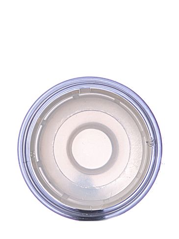 1 oz clear plastic push-up deodorant container