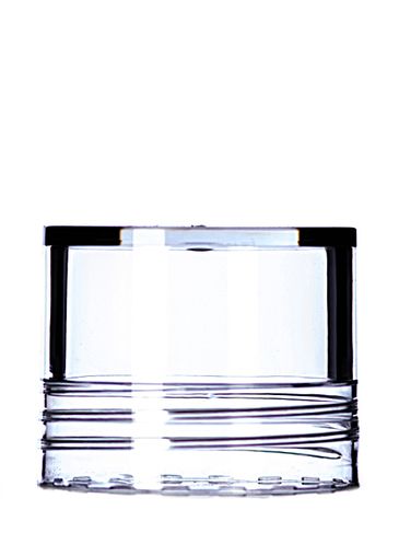 Clear SAN lid for 1 oz deodorant container