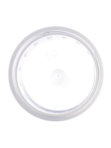 Natural PP plastic round propel repel tube cap