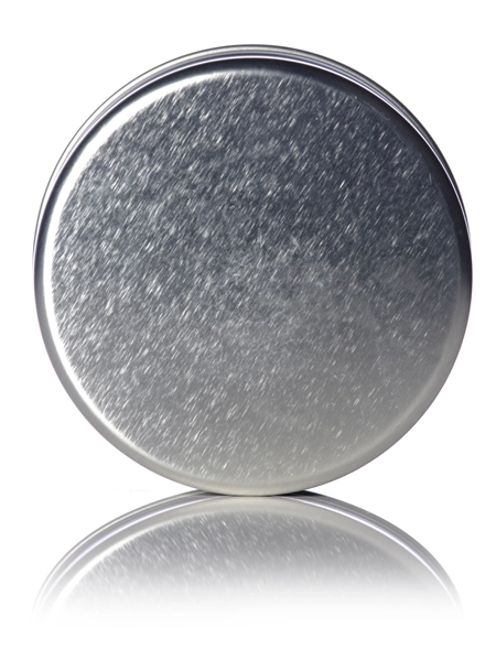 4 oz Silver Steel Deep Tin – M542