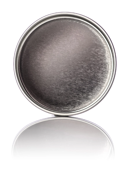 8 oz Silver Steel Deep Tin – M543