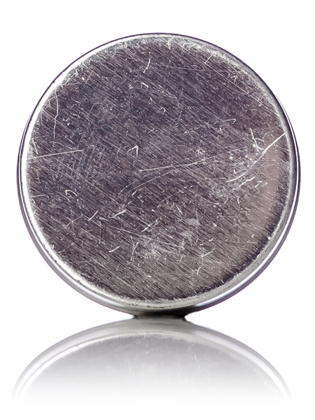 1/4 oz Silver Steel Flat Tin – M545