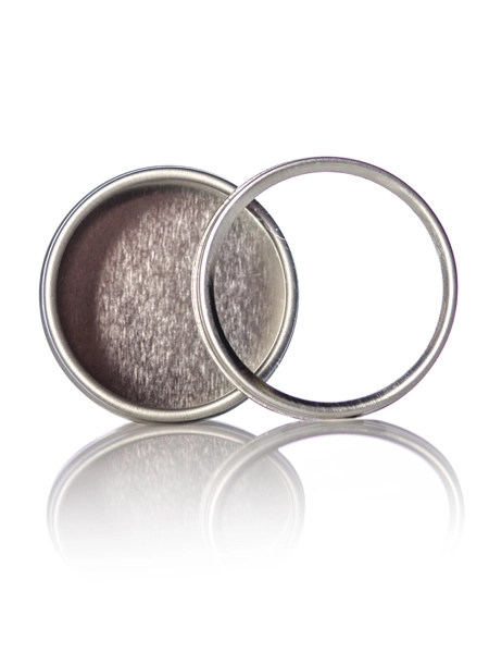 1/4 oz Silver Steel Flat Tin – M545C