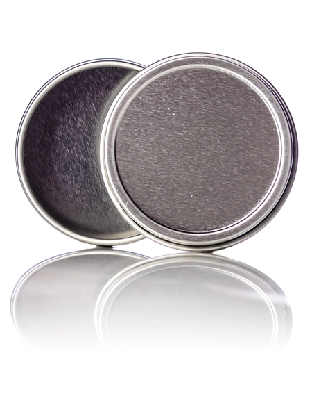 1 oz Silver Steel Flat Tin – M546