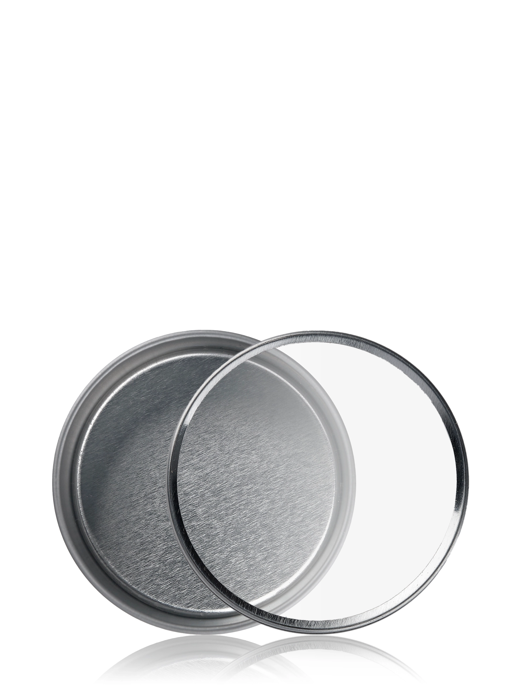 4 oz Silver Steel Deep Tin – M550