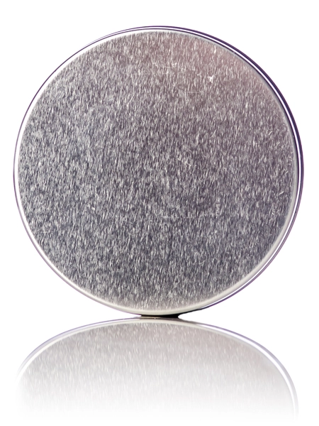 2 oz Silver Steel Flat Tin – M551