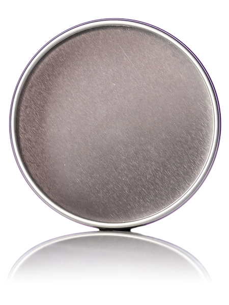 2 oz Silver Steel Flat Tin – M551