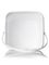 4 gallon white HDPE plastic square pail of 75 mil thickness with plastic handle
