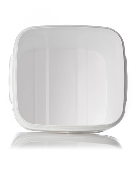 6.5 Gallon White HDPE Plastic EZ Stor Pail – P106