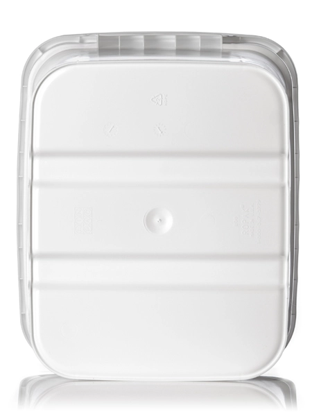 8 Gallon White HDPE Plastic EZ Stor Pail – P108