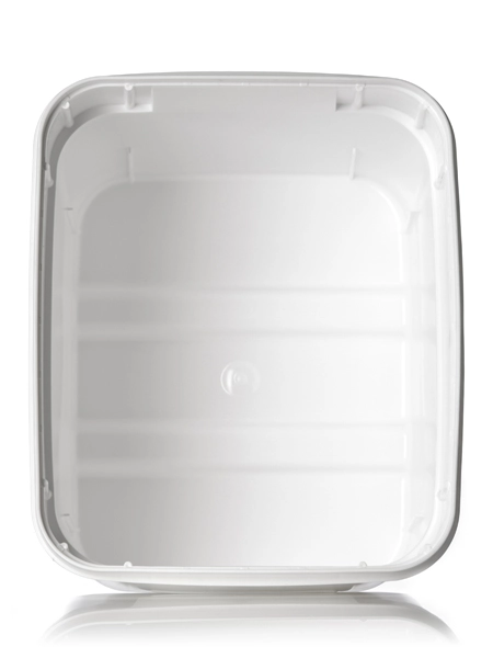 8 Gallon White HDPE Plastic EZ Stor Pail – P108