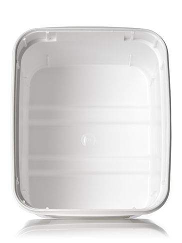 8 gallon white HDPE plastic EZ Stor pail