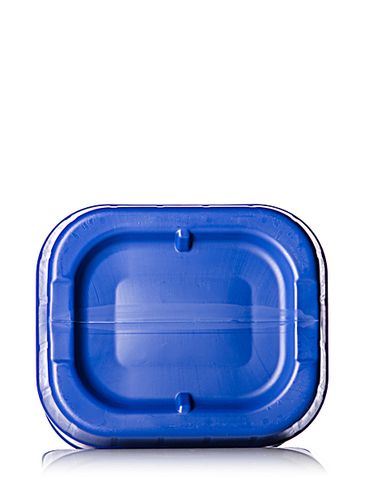 5 gallon blue HDPE plastic UN rated square tight-head pail