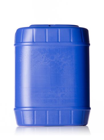 5 gallon blue HDPE plastic UN rated square tight-head pail