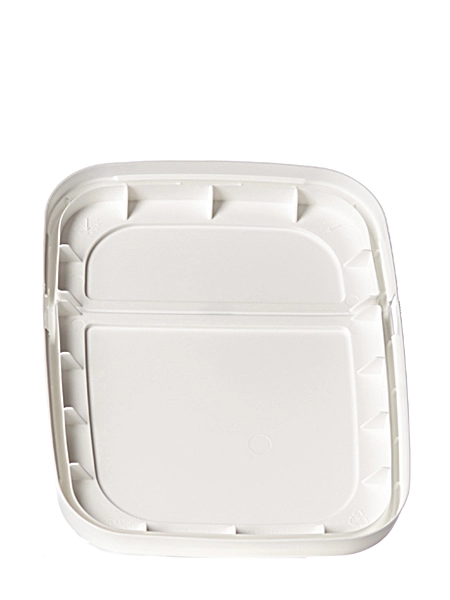 White PP Plastic Hinged Lid – PL6101EZ