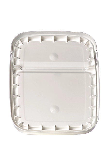 White PP Plastic Hinged Lid – PL6102EZ