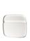 White HDPE plastic lid for 6.5 gallon EZ Stor pail