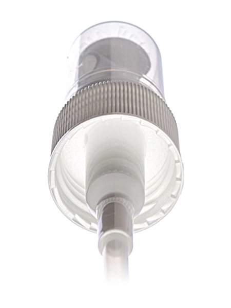 White PP Plastic 24-410 Ribbed Skirt Regular-Mist Fingertip Sprayer – S007C
