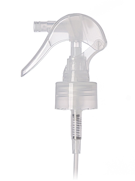 Natural-Colored PP Plastic 24-410 Smooth Skirt Fine-Mist Trigger Sprayer – S012