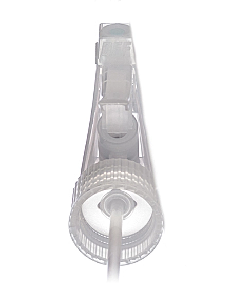 Natural-Colored PP Plastic 28-410 Ribbed Skirt On/off Nozzle Trigger Sprayer – S017