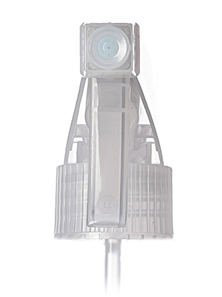Natural-Colored PP Plastic 28-410 Ribbed Skirt On/off Nozzle Trigger Sprayer – S017