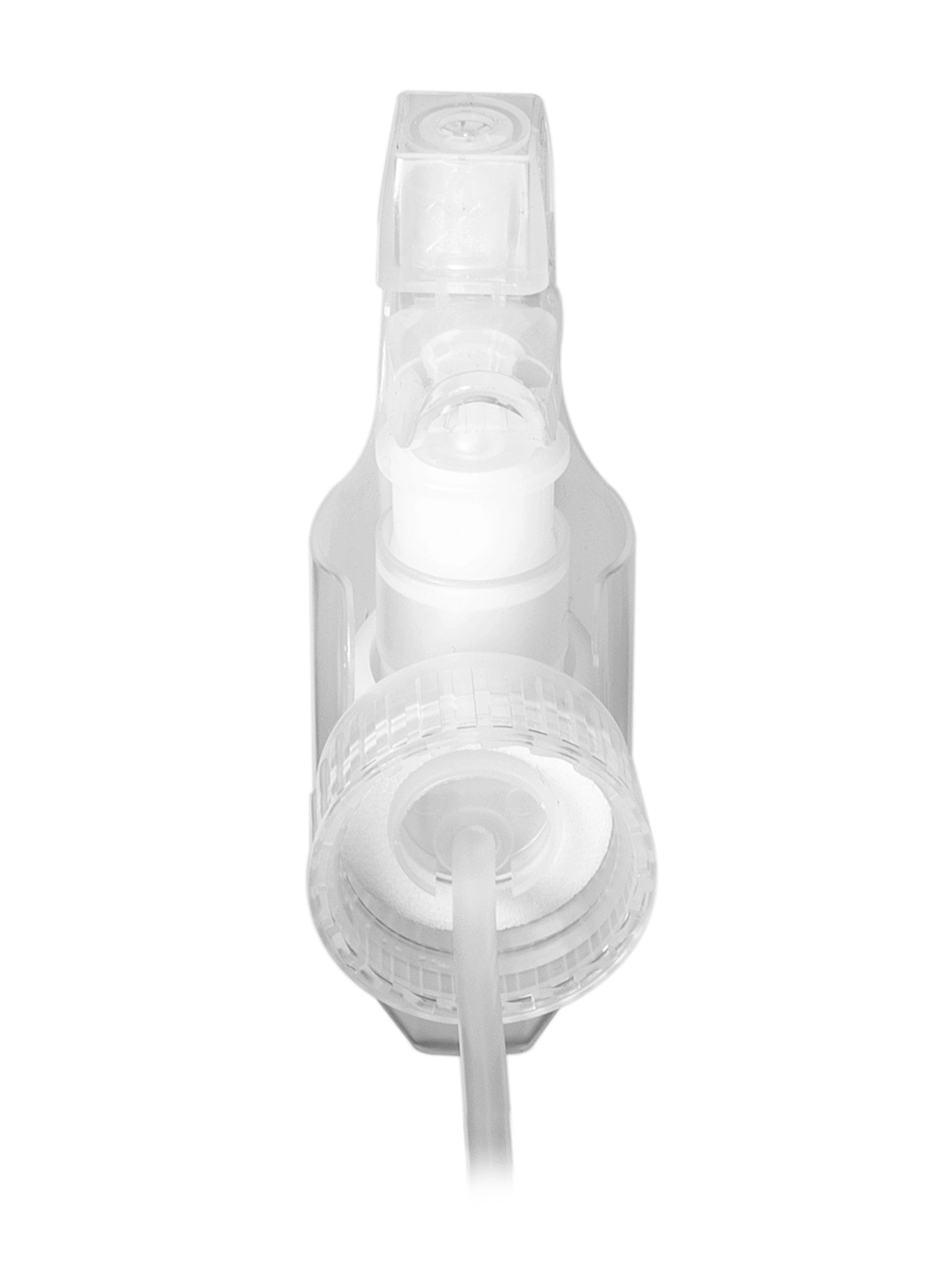 Natural-Colored PP Plastic 28-400 Ribbed Skirt On/off Nozzle Trigger Sprayer – S034NT