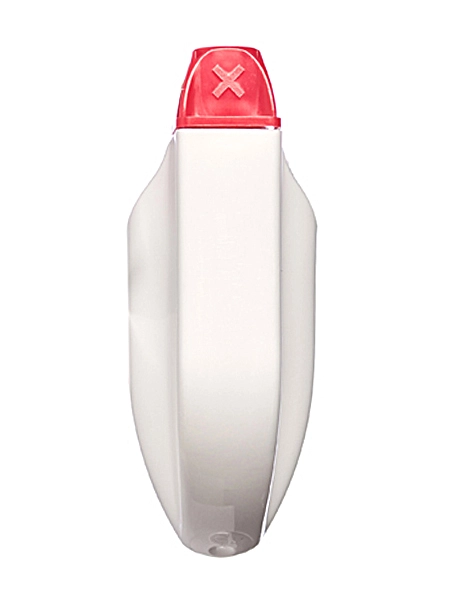 Red and White PP Plastic 28-400 Ribbed Skirt On/off Nozzle Trigger Sprayer – S076