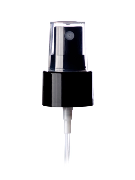 Black Plastic 24-410 Smooth Skirt Fine Mist Fingertip Sprayer – S121