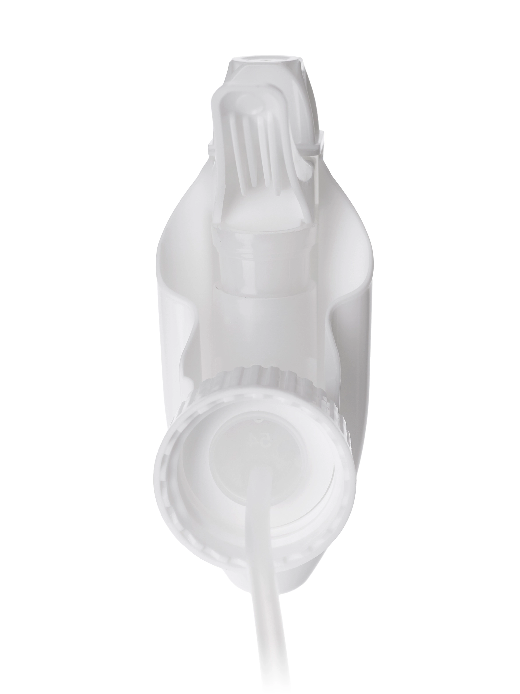 White PP Plastic 28-400 Trigger Sprayer – S15748WH