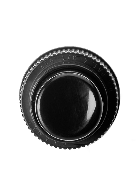 Black PP Plastic 24-410 Ribbed Skirt Regular Mist Sprayer – S230BK