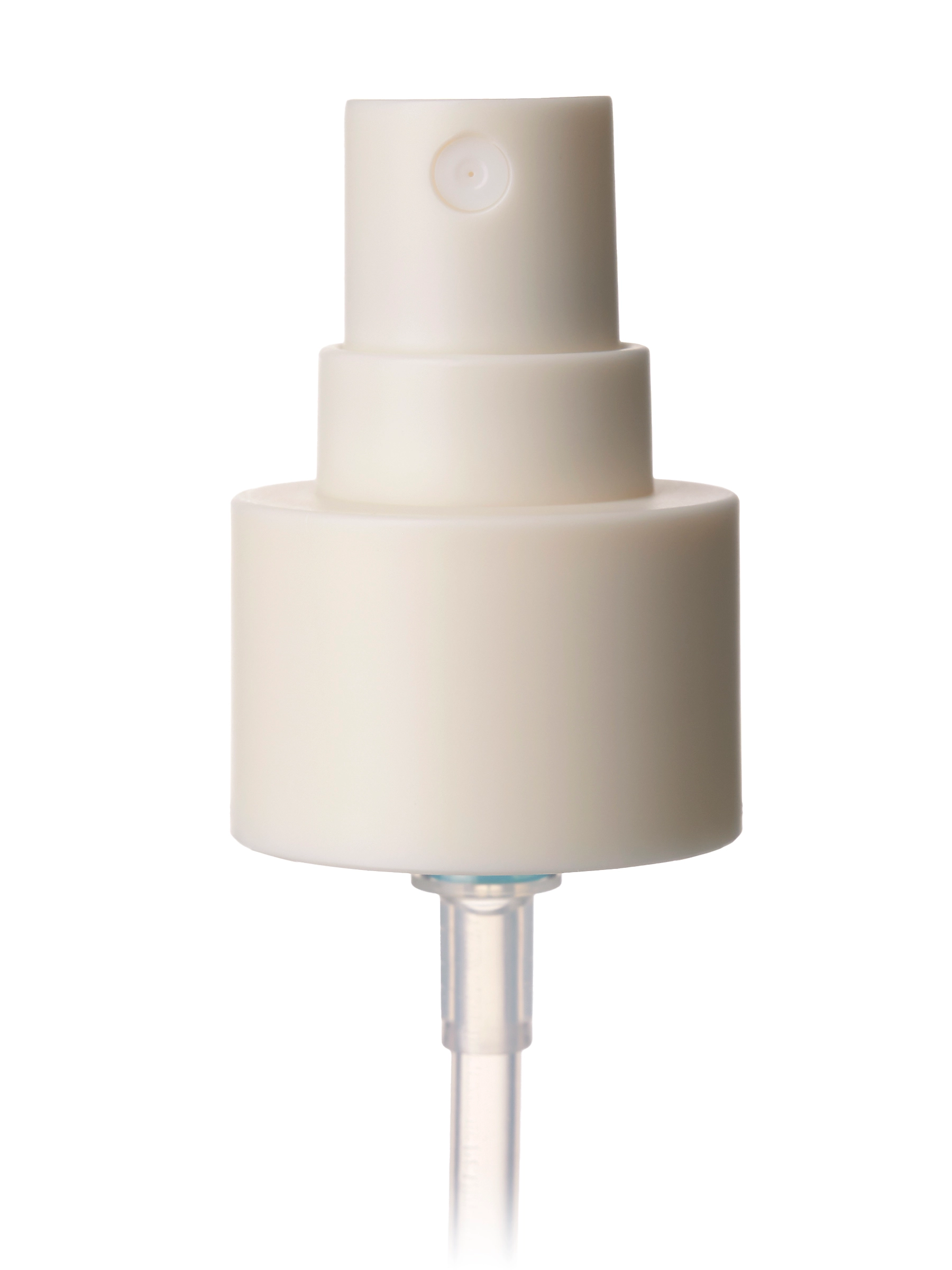 Matte Beige (pantone 11-4302 Tcx) PP Plastic 24-410 Smooth Skirt Fine-Mist Fingertip Sprayer – S266BG
