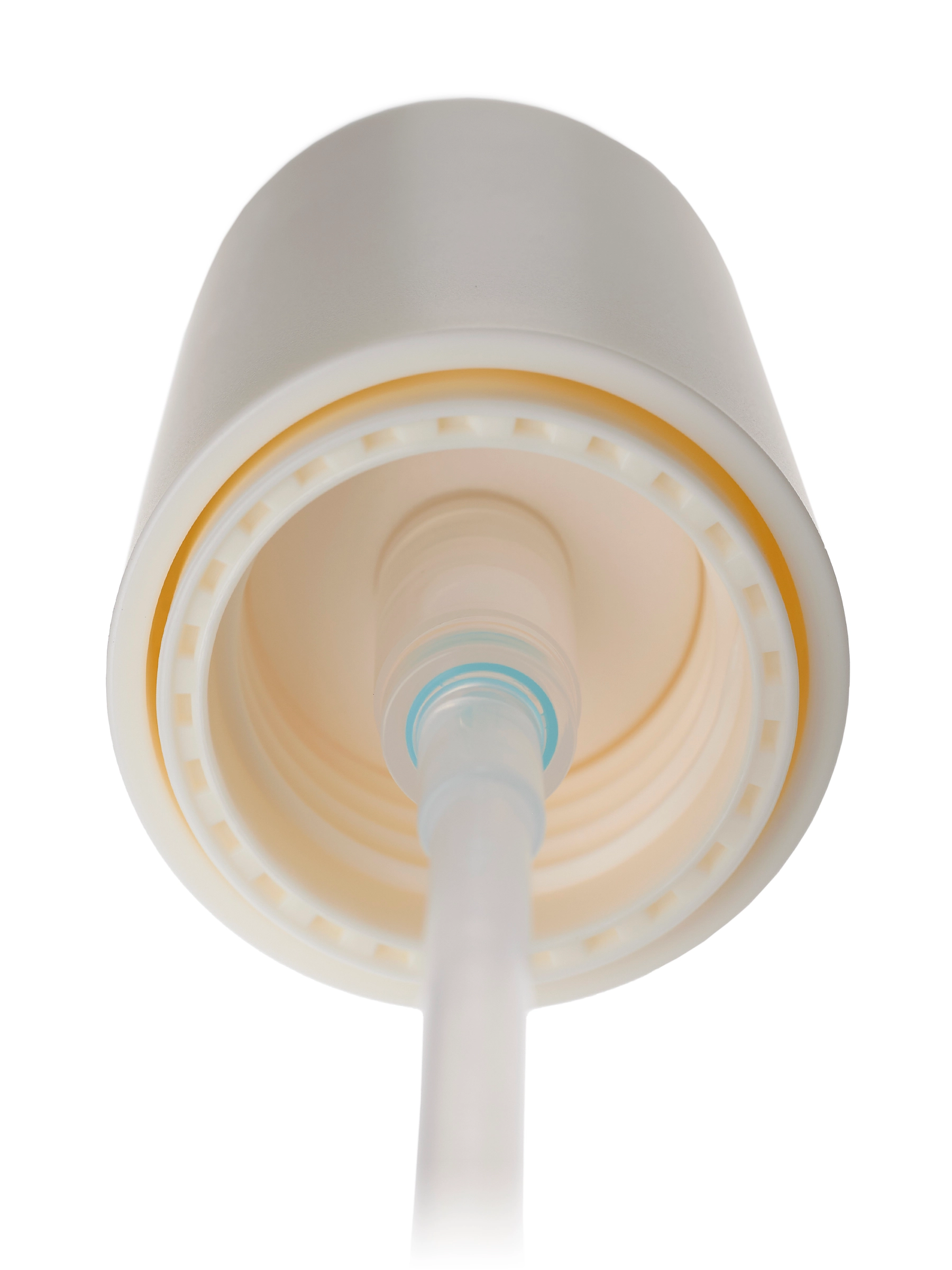 Matte Beige (pantone 11-4302 Tcx) PP Plastic 24-410 Smooth Skirt Fine-Mist Fingertip Sprayer – S266BG